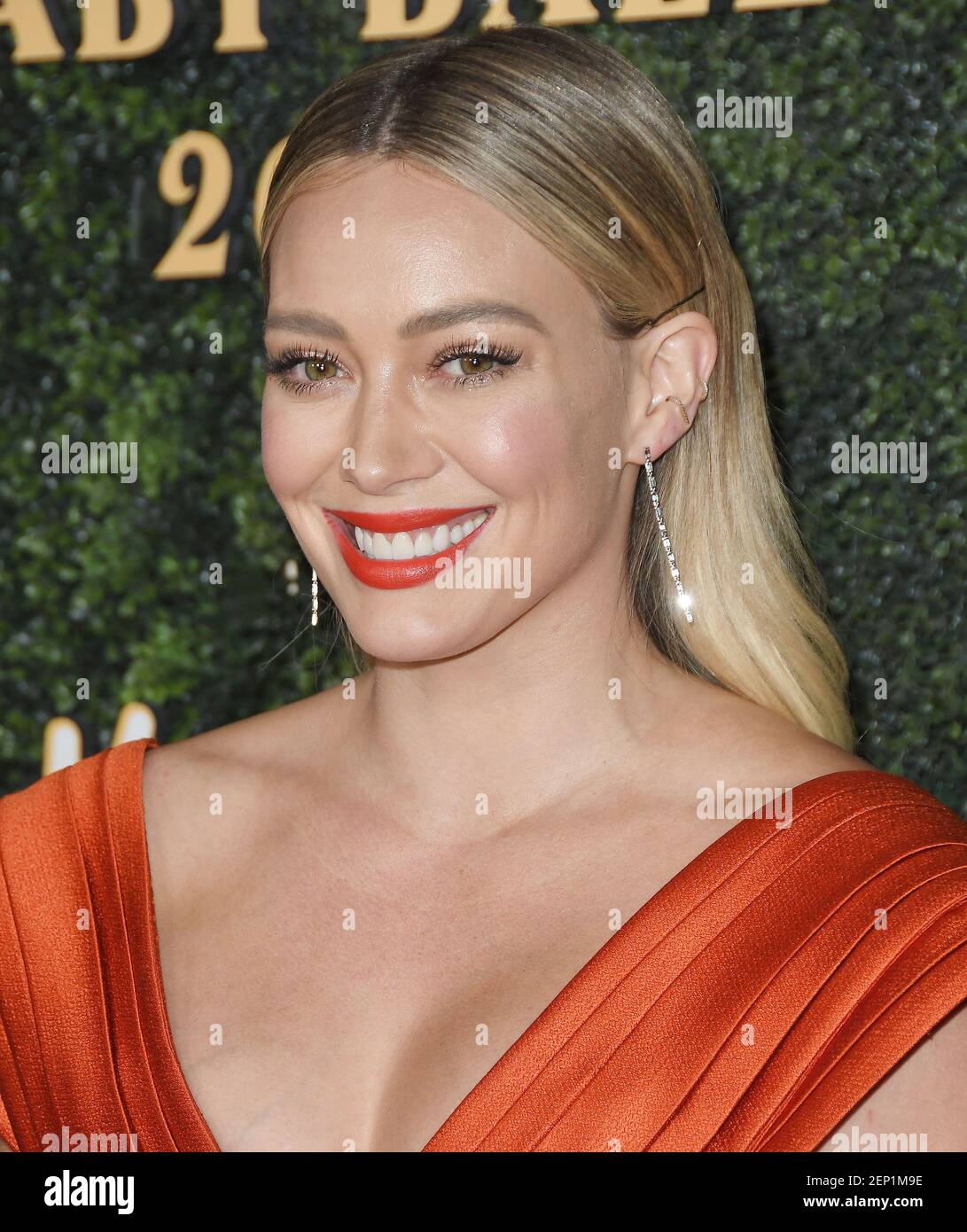 Hilary Duff arrives at the 5th Annual Baby Ball held at the Goya