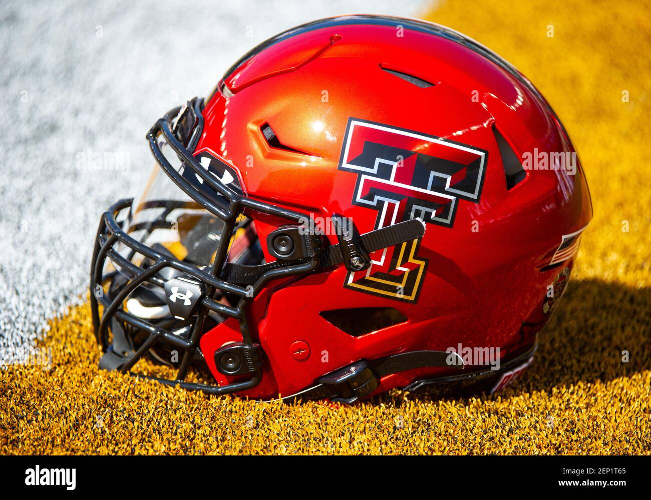 Texas will wear red helmets three times, the most allowed by NFL