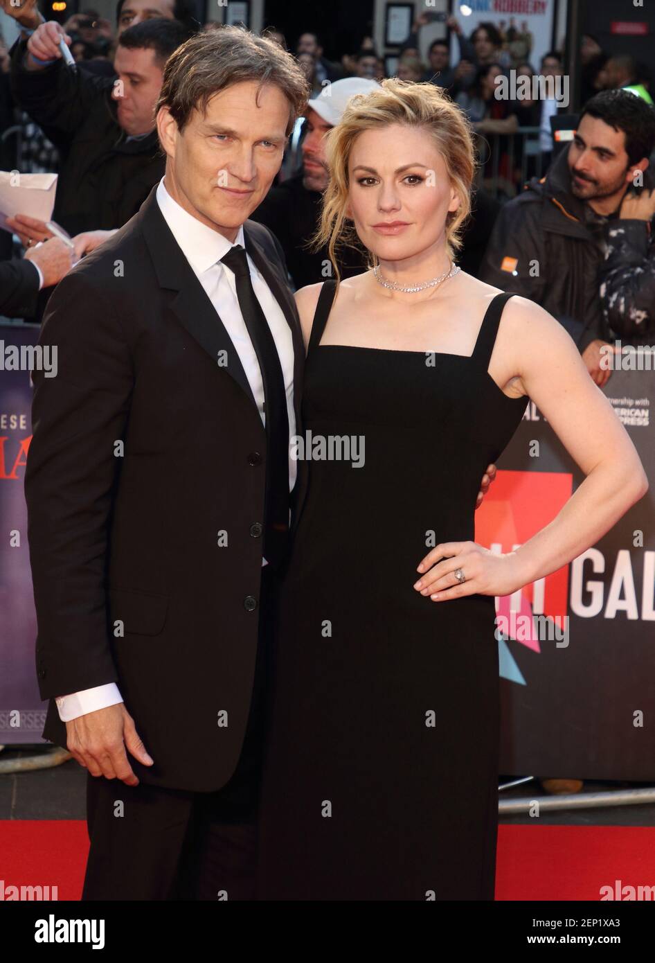 Stephen Moyer and Anna Paquin attend “The Irishman” International