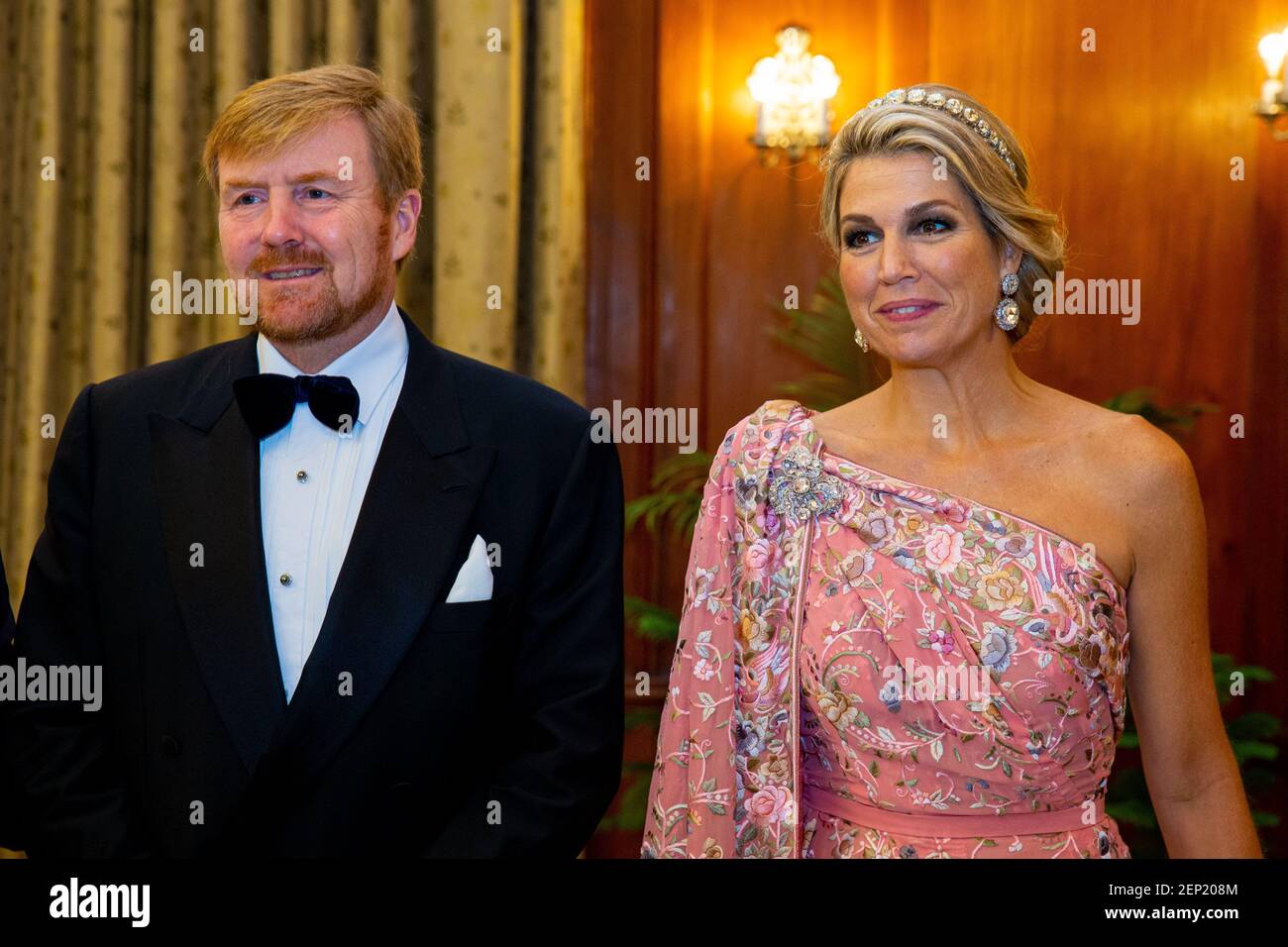 King Willem-Alexander and Queen Maxima of the Netherlands attend the ...