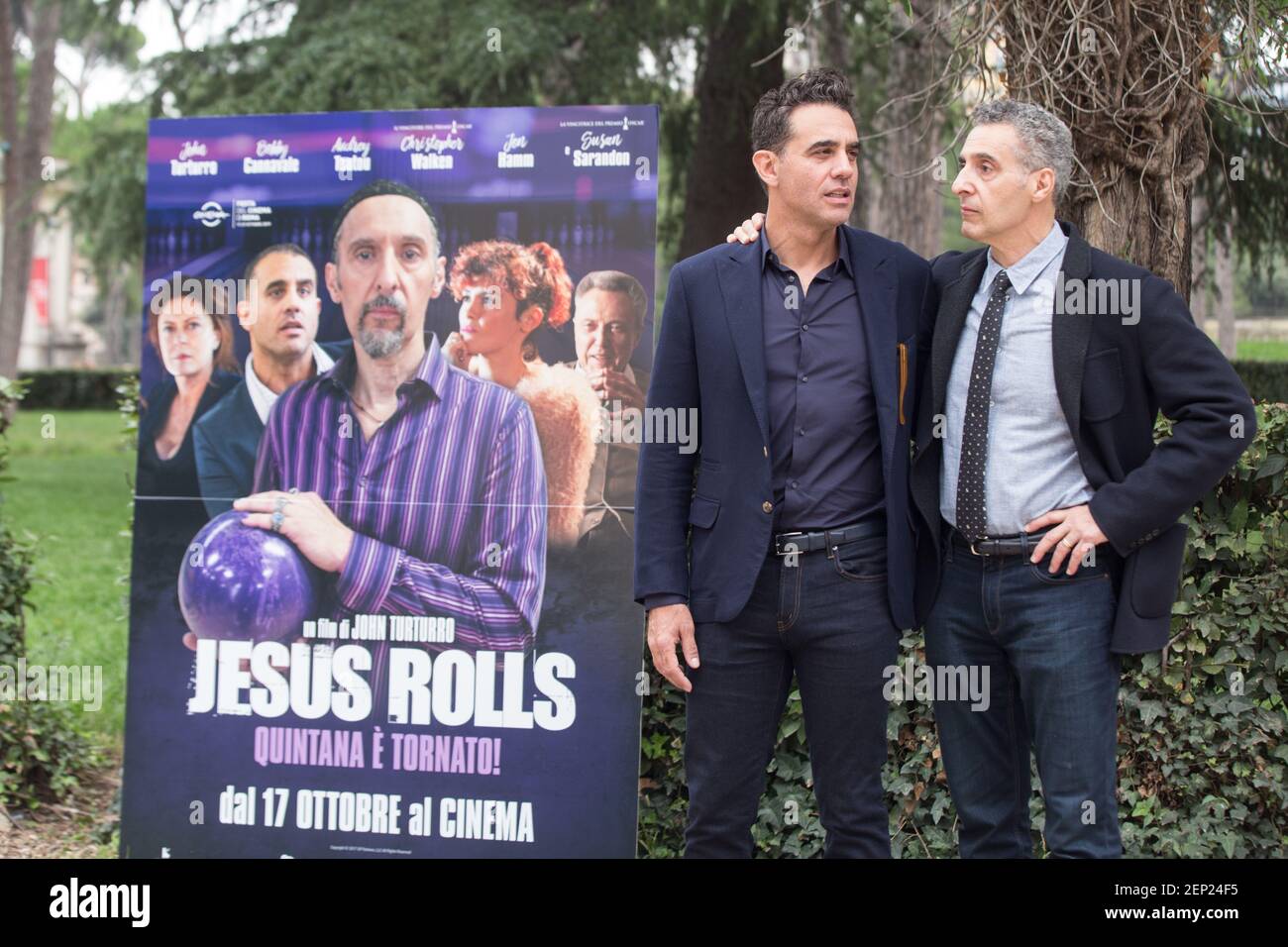 John Turturro and Bobby Cannavale Photocall of the movie "The Jesus Rolls"  at Casa del Cinema in Rome (Photo by Matteo Nardone/Pacific Press/Sipa USA  Stock Photo - Alamy