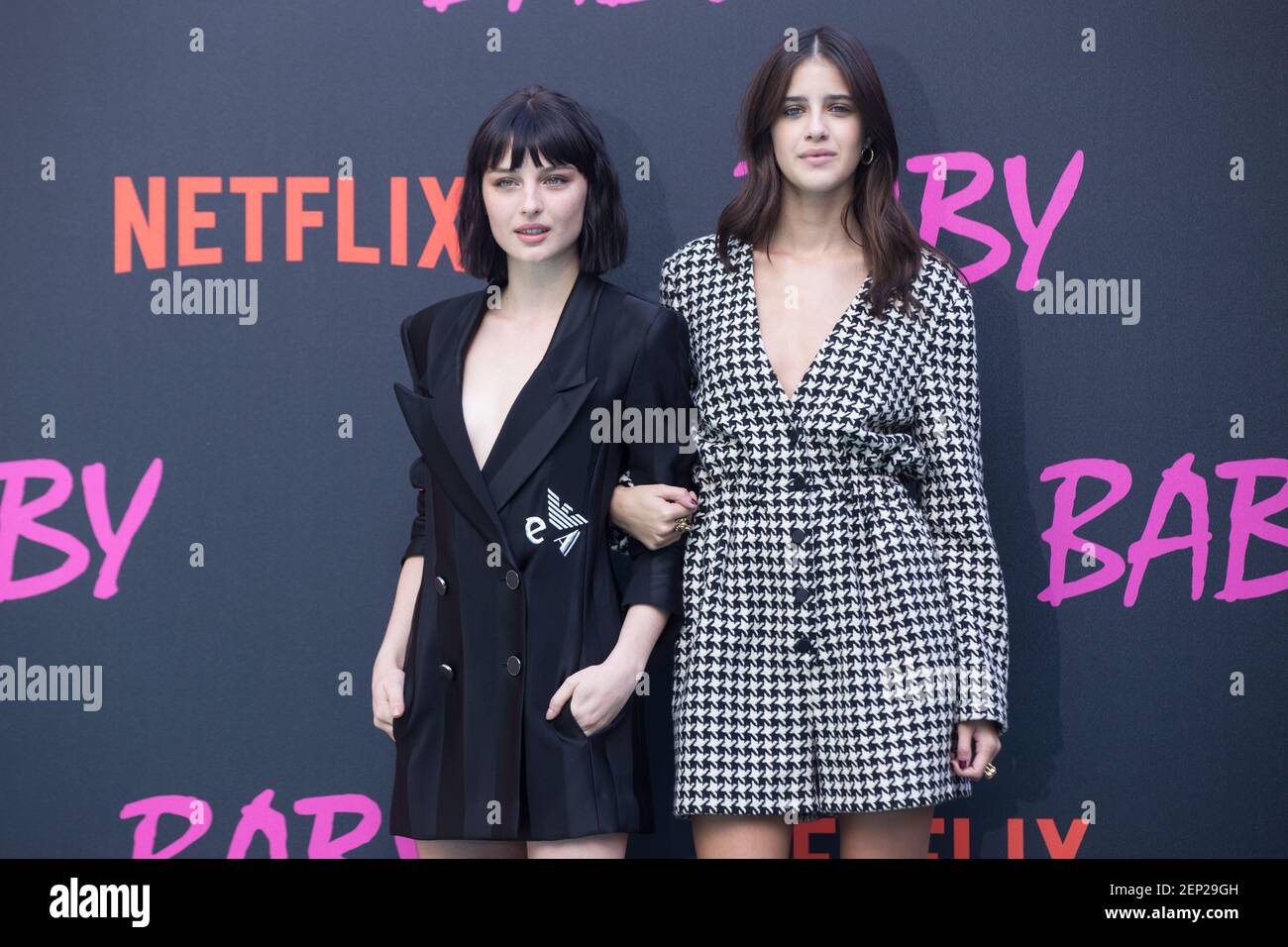 Alice Pagani and Benedetta Porcaroli Photocall at Palazzo Dama in Rome