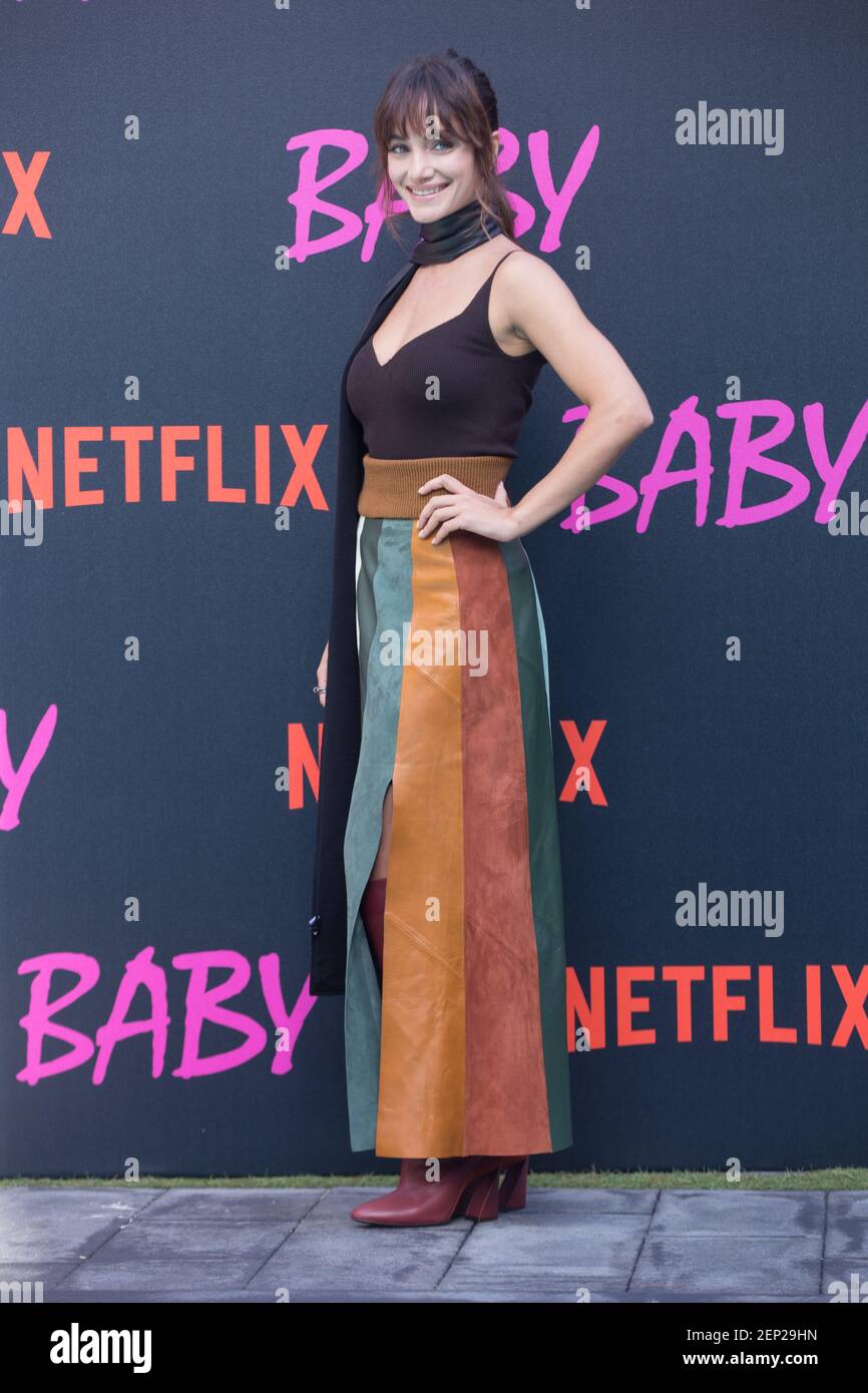 Denise Capezza Photocall at Palazzo Dama in Rome of the second season of  "Baby" (Photo by Matteo Nardone / Pacific Press/Sipa USA Stock Photo - Alamy