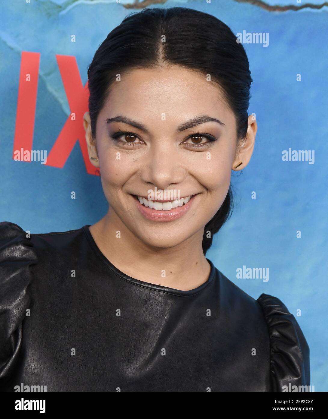 Ginger Gonzaga arrives at the Netflix's LIVING WITH YOURSELF Season 1