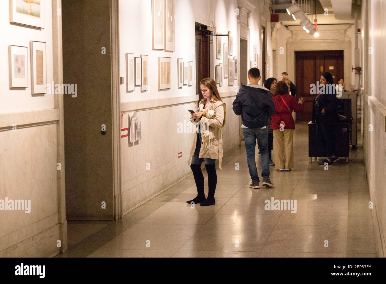 New York, NY October 19, 2019 Hundreds of people visited Surrogate’s