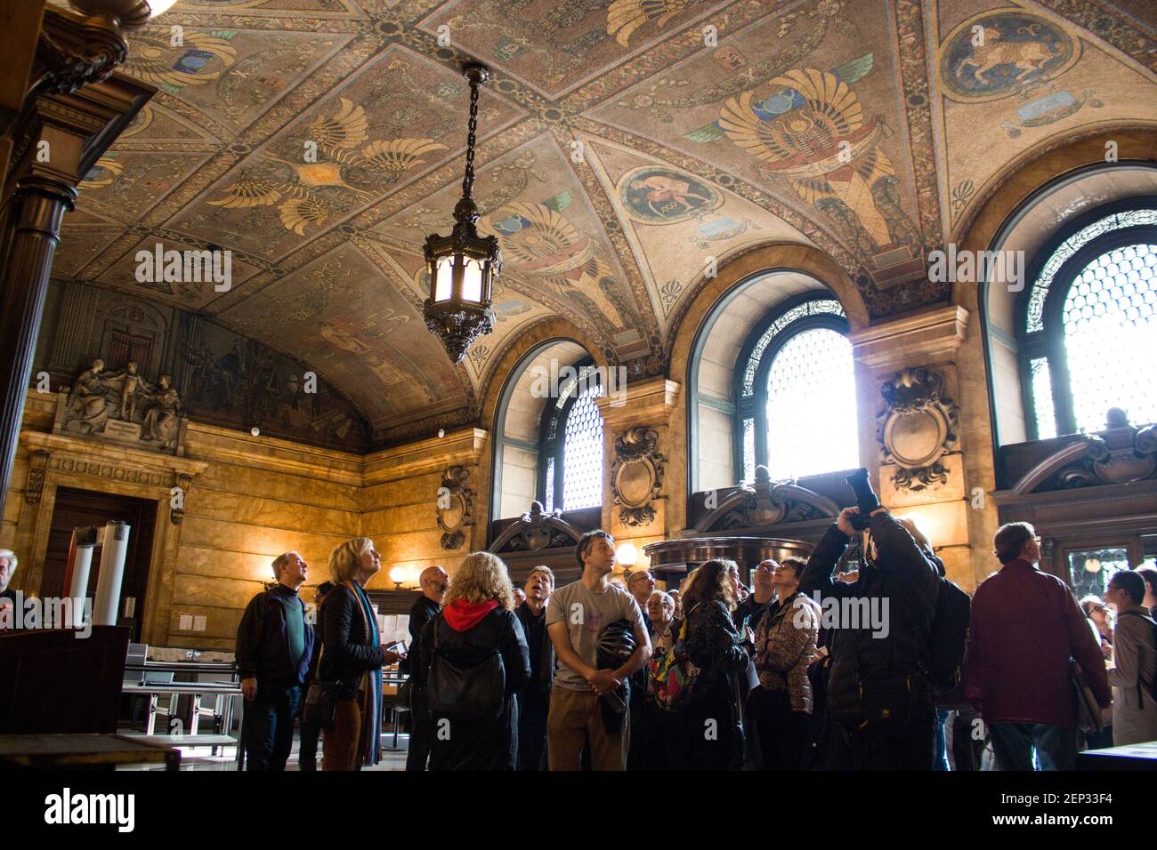 New York, NY October 19, 2019 Hundreds of people visited Surrogate’s