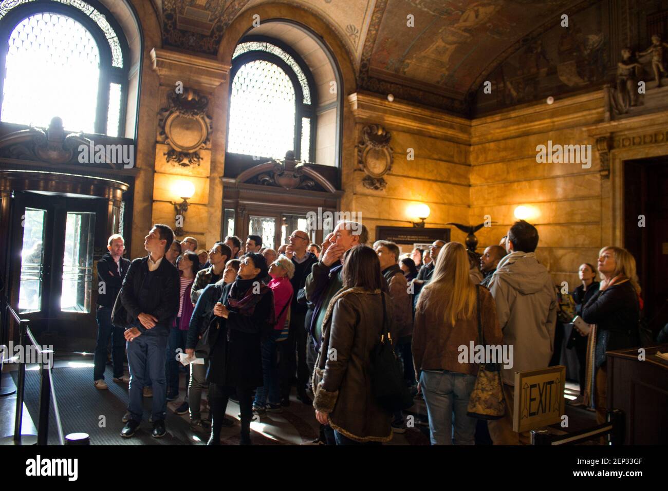 New York, NY October 19, 2019 Hundreds of people visited Surrogate’s
