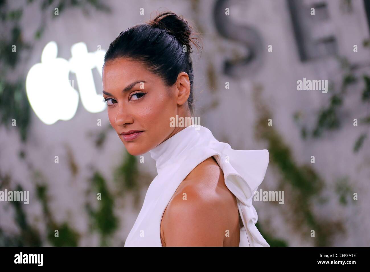 Janina Gavankar at Apple TV+ SEE World Premiere held at Fox Regency