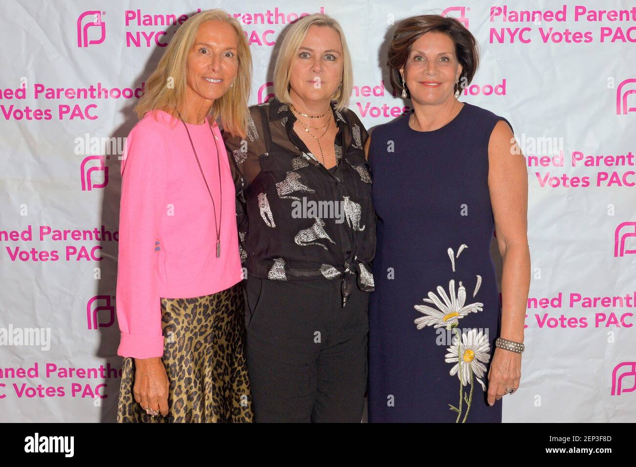 Katie Danziger, Laura McQuade and Jill Lafer attend the Planned Parenthood NYC Votes PAC Annual