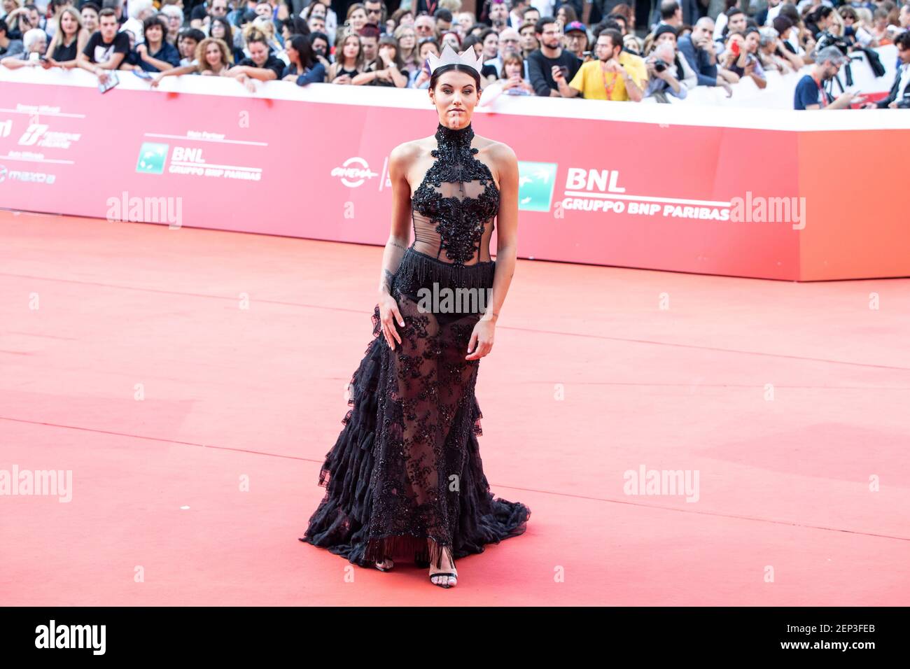 Carolina Stramare attends the red carpet during the 14th Rome Film ...