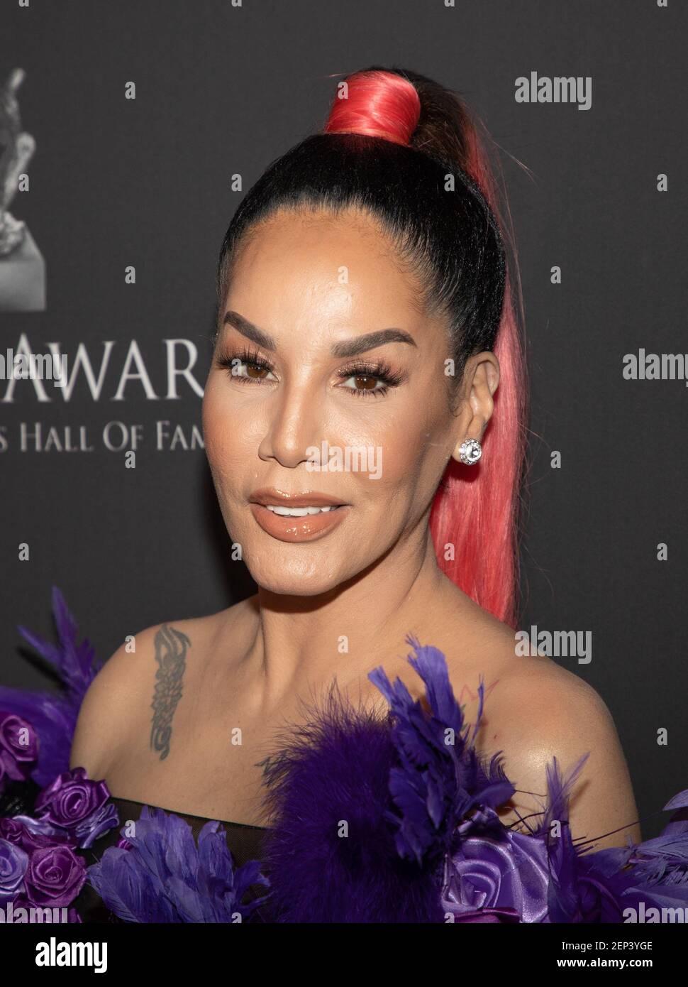 MIAMI, FL OCT 24 Ivy Queen is seen during arrivals at the La Must