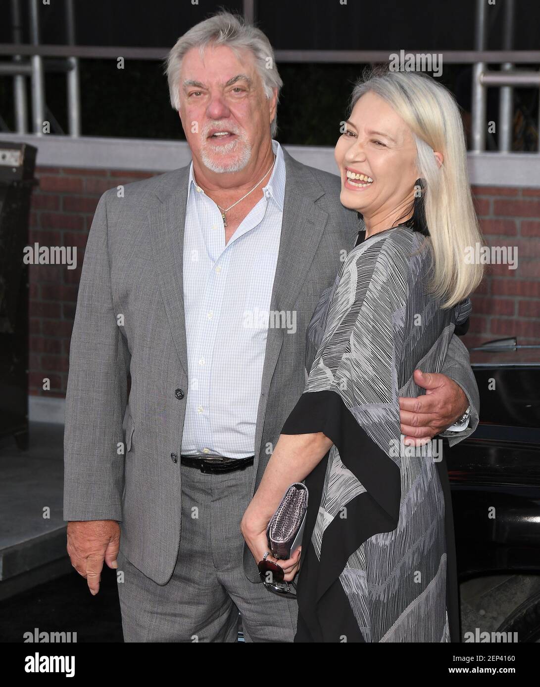 L-R) Bruce McGill and Gloria Lee at THE IRISHMAN Los Angeles Premiere held  at the TCL Chinese Theatre in Hollywood, CA on Thursday, October 24, 2019.  (Photo By Sthanlee B. Mirador/Sipa USA