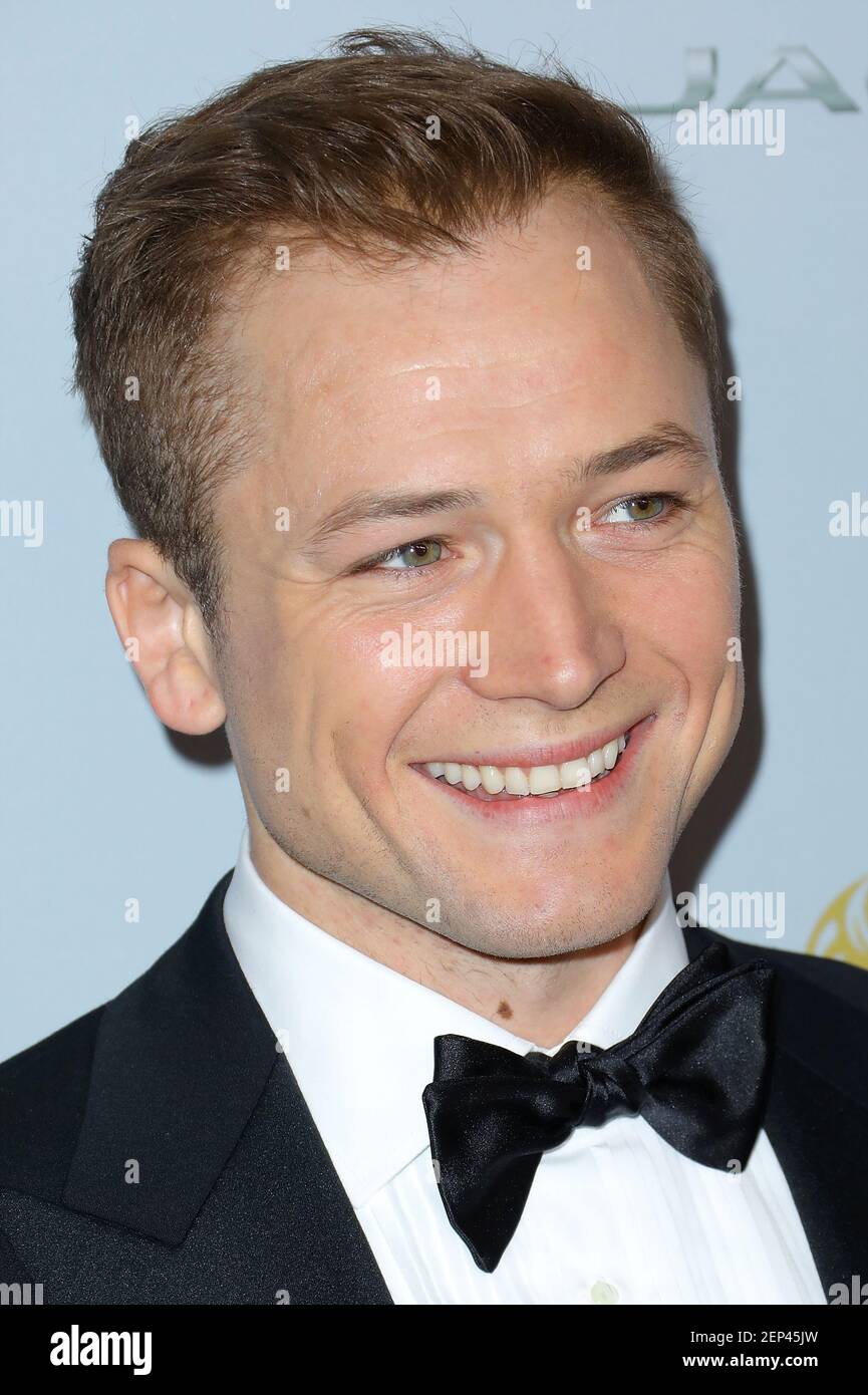 Taron Egerton at the 2019 British Academy Britannia Awards held at The