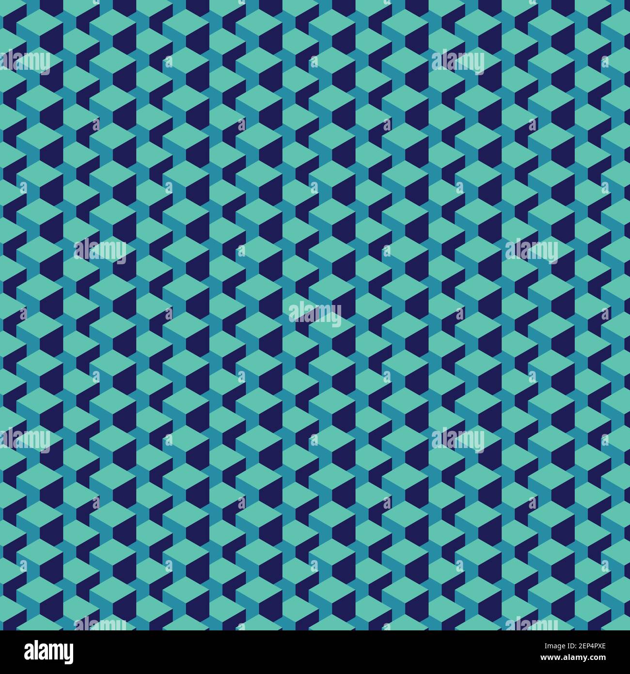 3d cube polygon in blue perspective pattern for background, web online ...