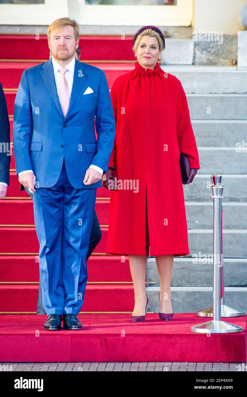 King Willem Alexander and Queen Maxima during the official visit by the ...