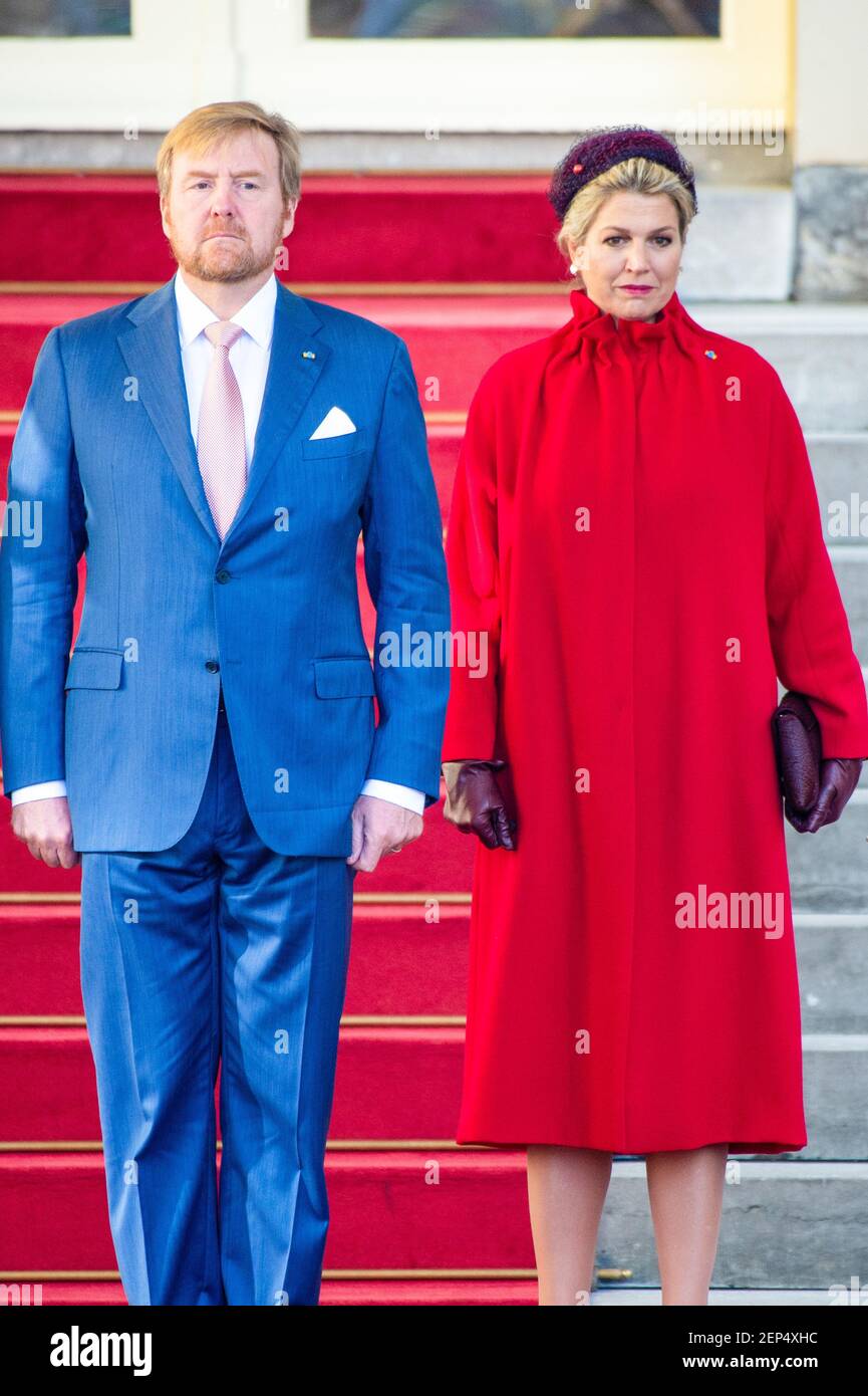 King Willem Alexander and Queen Maxima during the official visit by the ...