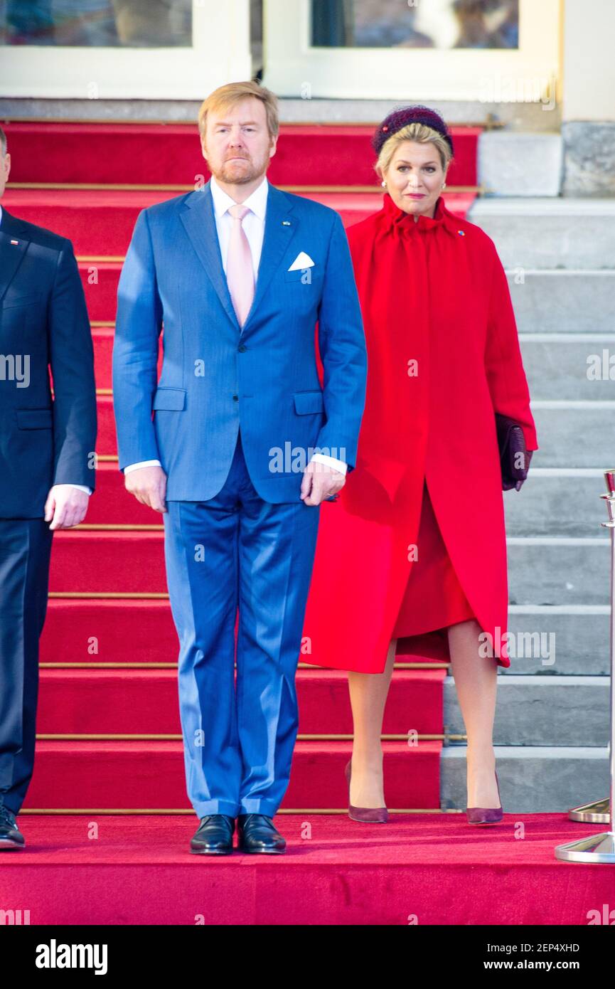 King Willem Alexander and Queen Maxima during the official visit by the ...
