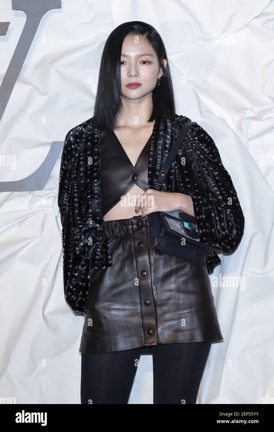 South Korean actress Lee Som, attends a photo call for the Louis Vuitton  launching at Louis Vuitton Seoul in Seoul, South Korea on October 30, 2019.  (Photo by: Lee Young-ho/Sipa USA Stock