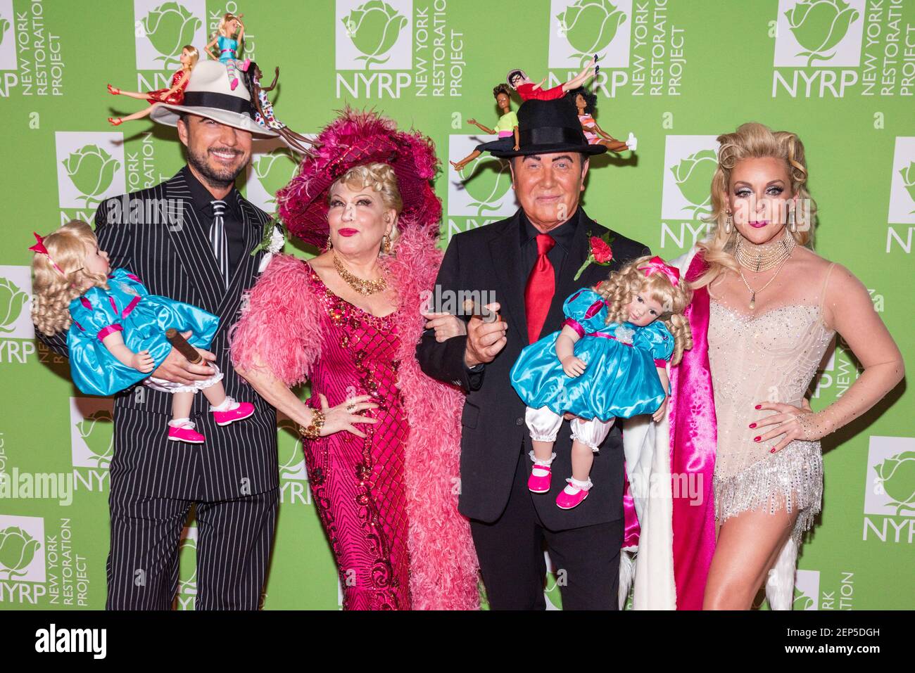 (LR) Lance LePere, Bette Midler, Michael Kors, and Jane Krakowski