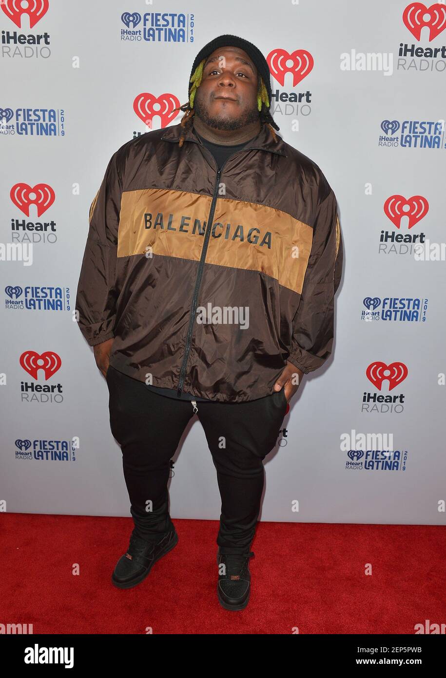 Sech attends the iHeartRadio Fiesta Latina at AmericanAirlines Arena on ...