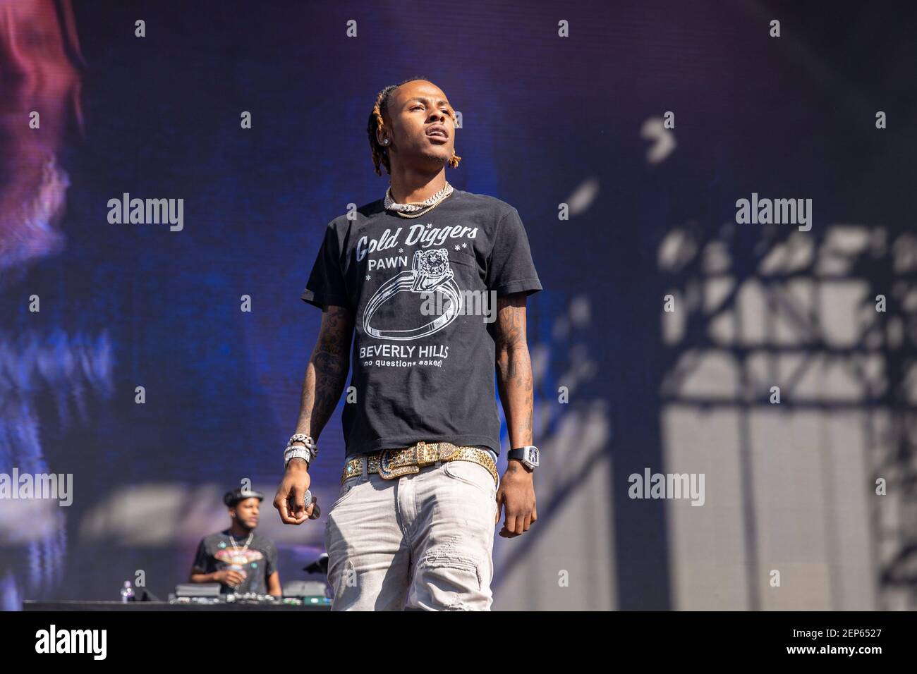 Rich The Kid (Dimitri Roger) during the Day N Vegas Music Festival at ...