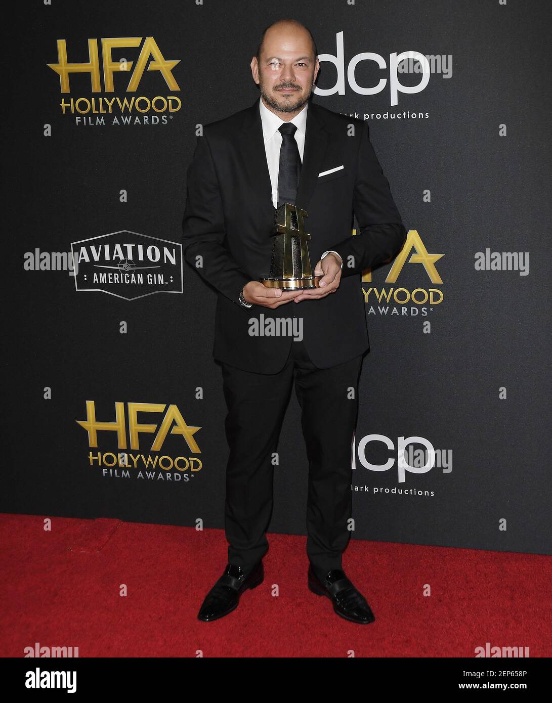 Mihai Malaimare Jr. arrives at The 23rd Annual Hollywood Film Awards