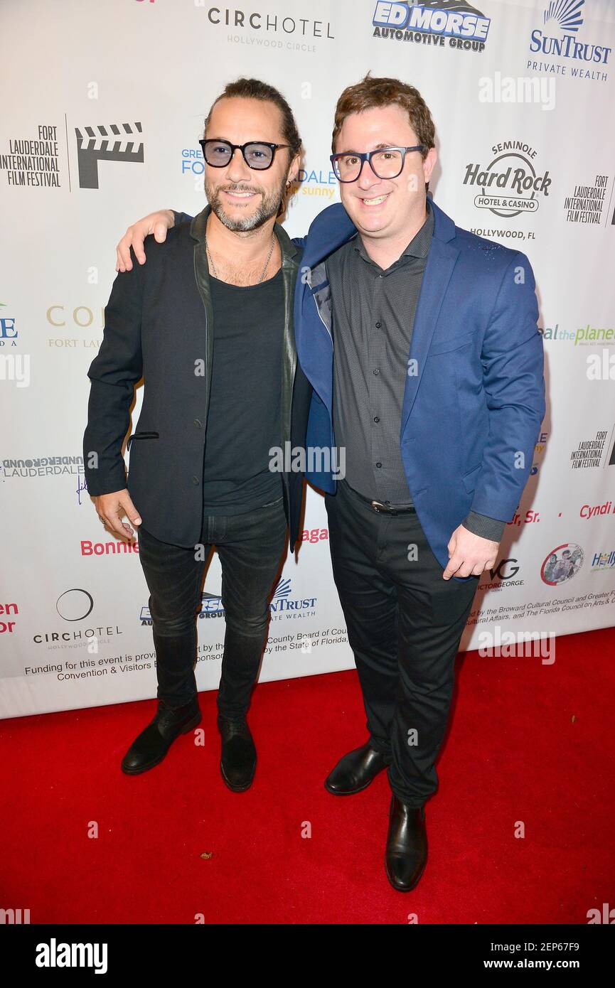 Argentine actor/singer, Diego Torres and Writer/director, Martino