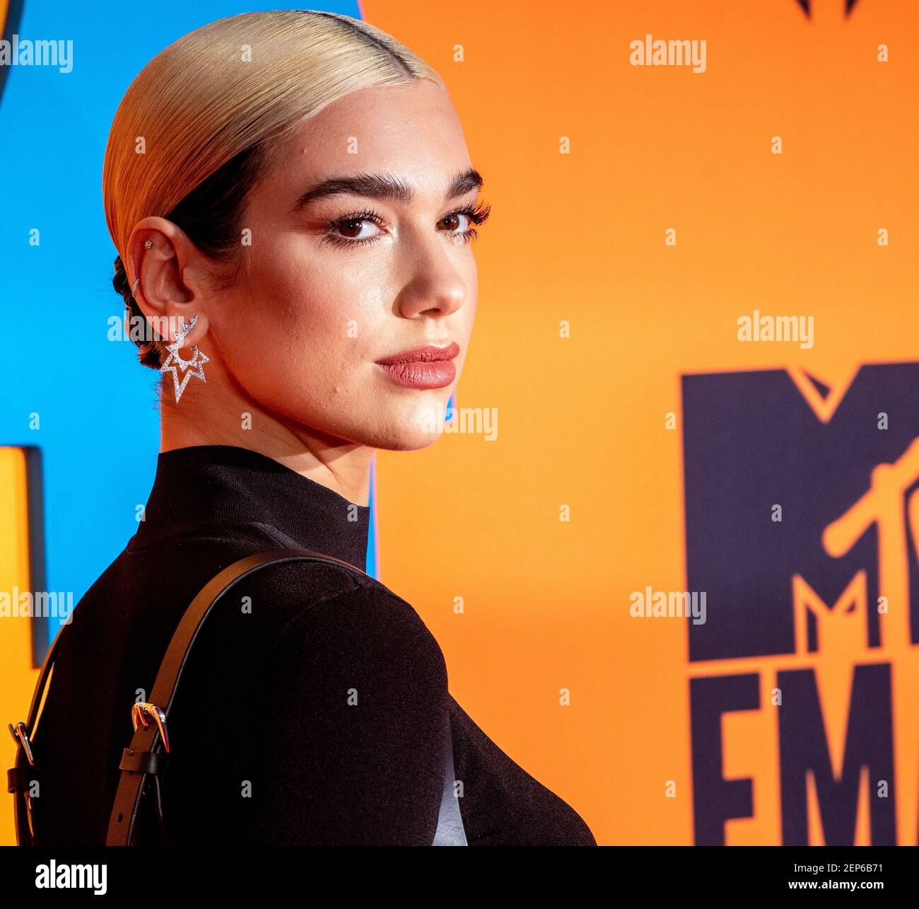 Dua Lipa during the MTV European Music Awards 2019 (MTV EMA’s) at the 