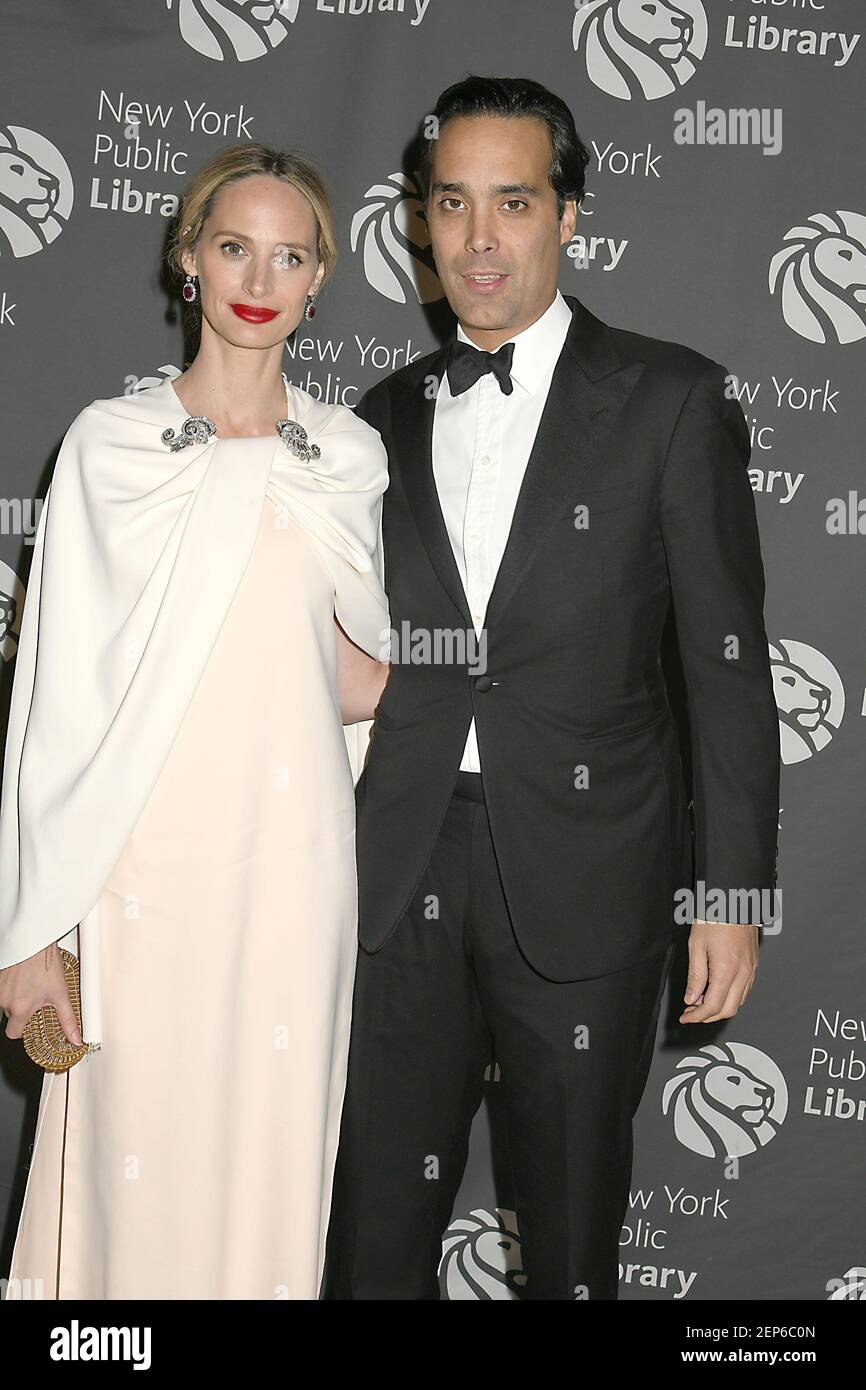 Lauren Santo Domingo & husband Andres Santo Domingo attend The New York ...