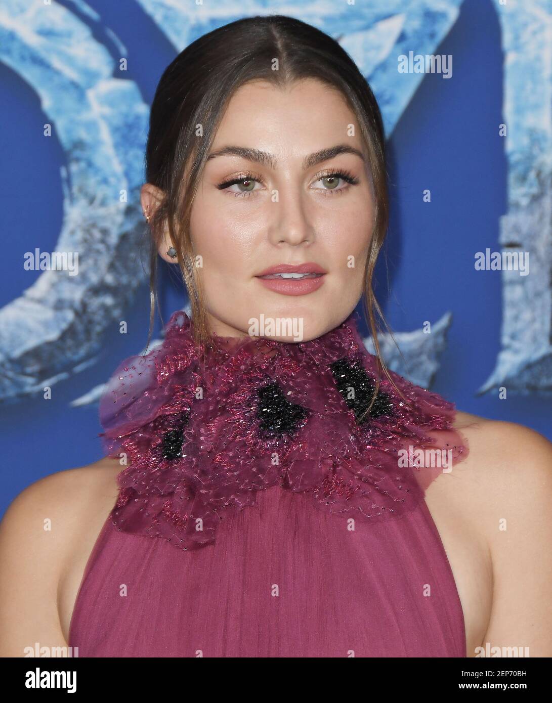 Rachel Matthews arrives at Disney's FROZEN 2 World Premiere held at the ...