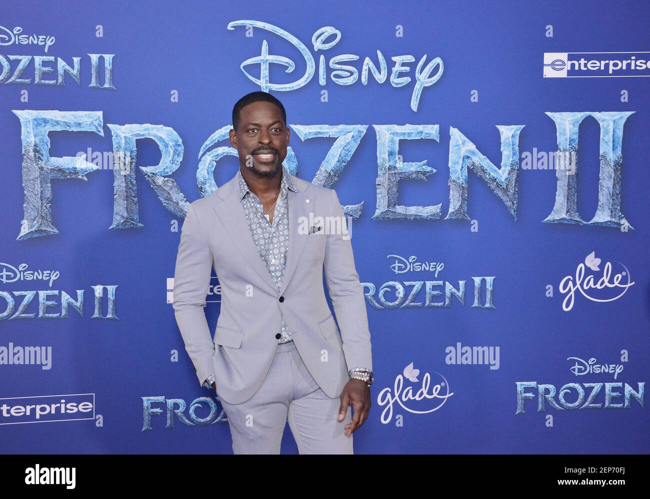 Sterling K. Brown arrives at Disney's FROZEN 2 World Premiere held at