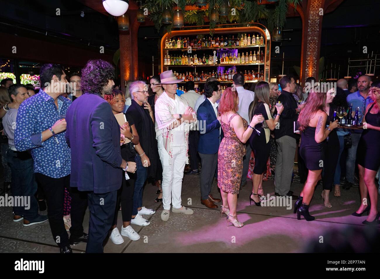 MIAMI, FLORIDA - NOVEMBER 08: Atmosphere during the Chica Miami Launch Party on November 08, 2019 in Miami, Florida. (Photo by Alberto E. Tamargo/Sipa USA Stock Photo - Alamy MIAMI, FLORIDA - NOVEMBER 08: Atmosphere during the Chica Miami Launch Party on November 08, 2019 in Miami, Florida. (Photo by Alberto E. Tamargo/Sipa USA Stock Photo - Alamy