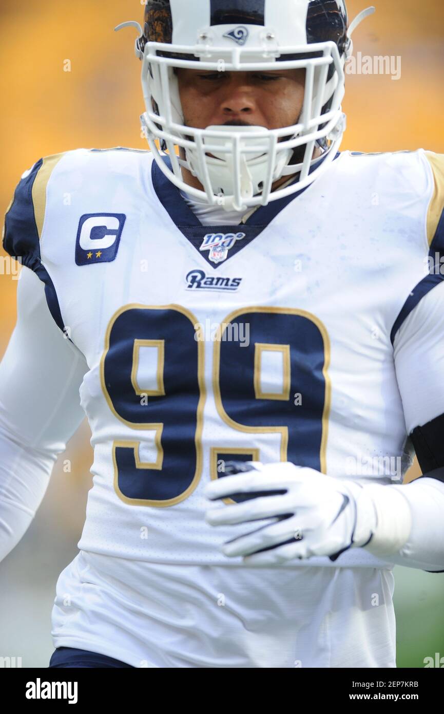November 10th, 2019: Aaron Donald #99 (DT) during the Pittsburgh