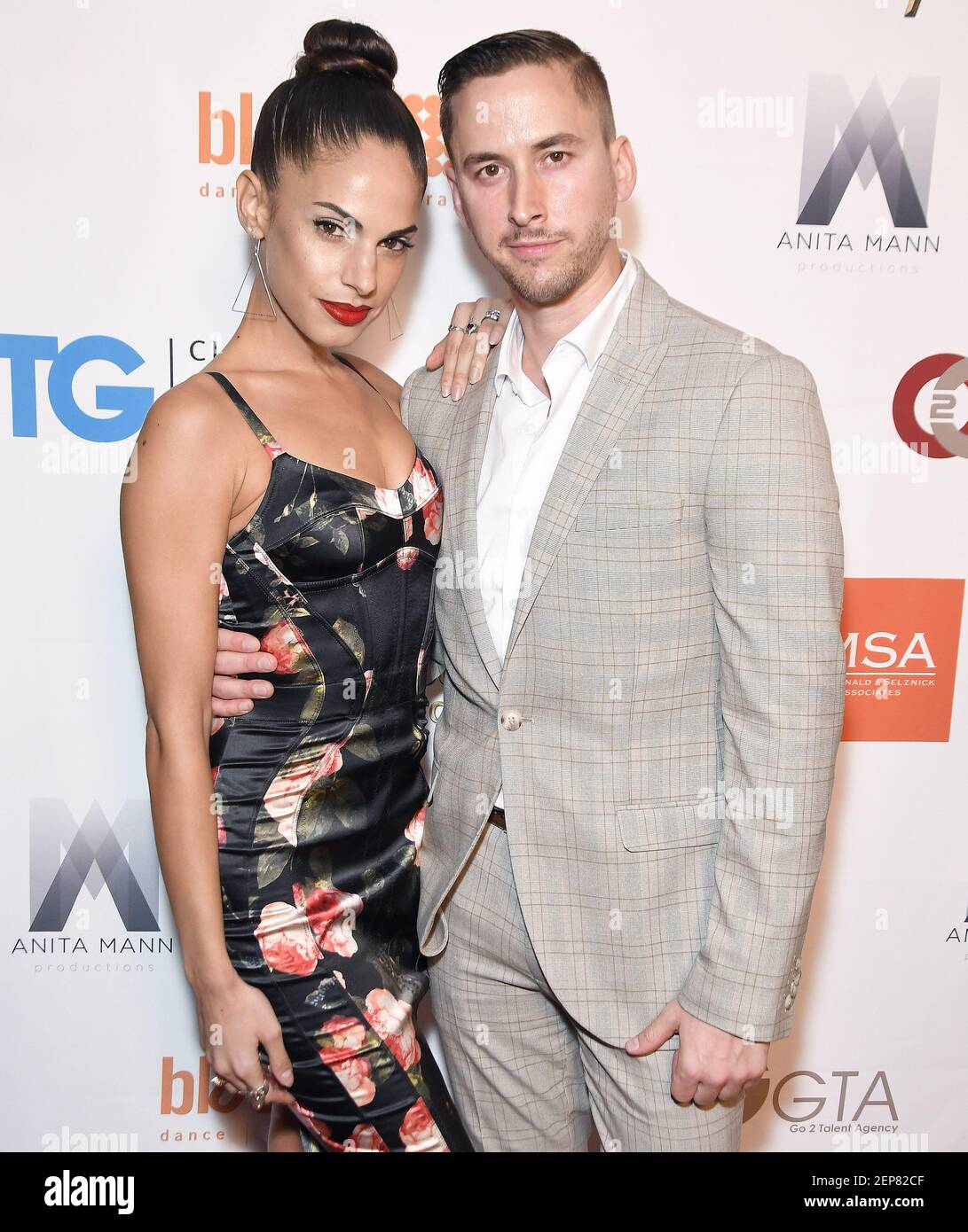 (L-R) Kylie Shea and KC Monnie at the 9th Annual Choreography Awards