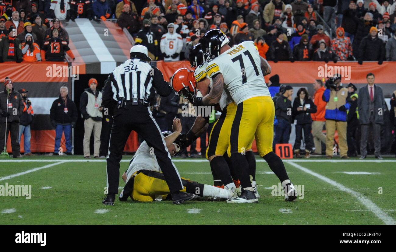 November 14th, 2019 Mason Rudolph 2, Maurkice Pouncey 53, and Myles