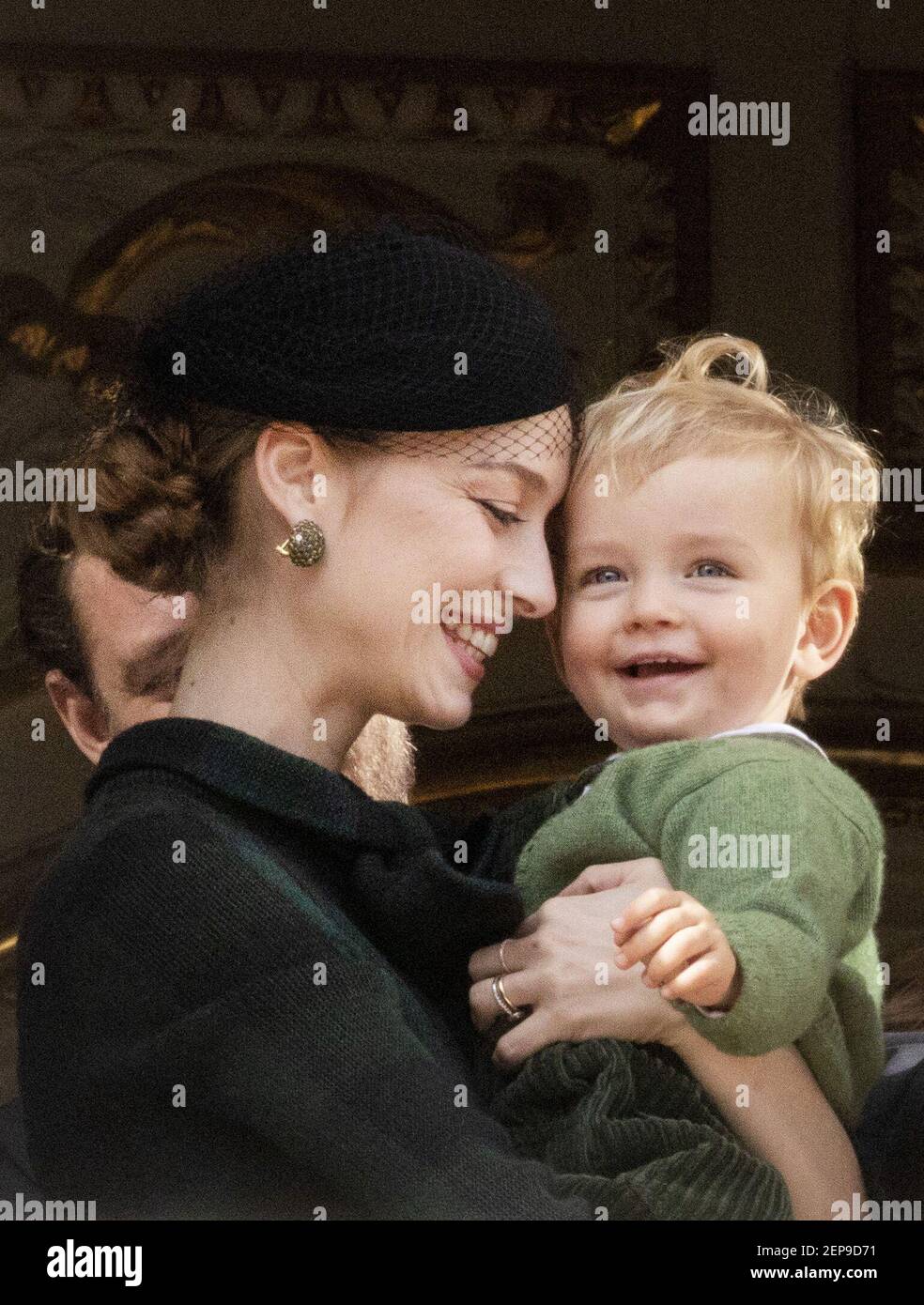 Monte Carlo Beatrice Borromeo and her son Francesco Casiraghi