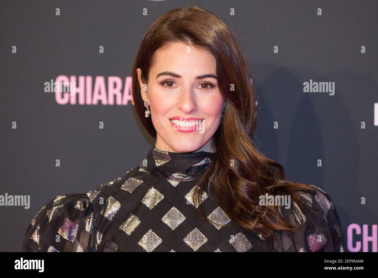 Italian actress Diana Del Bufalo on the Red carpet at the Auditorium
