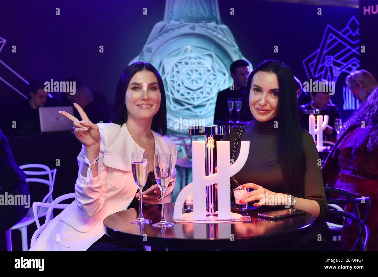 Cocktail party by Hublot watchmaking company and Mercury company