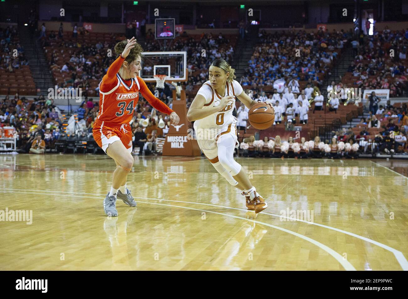 November 20, 2019: Texas Longhorns Celeste Taylor #0 in action during ...