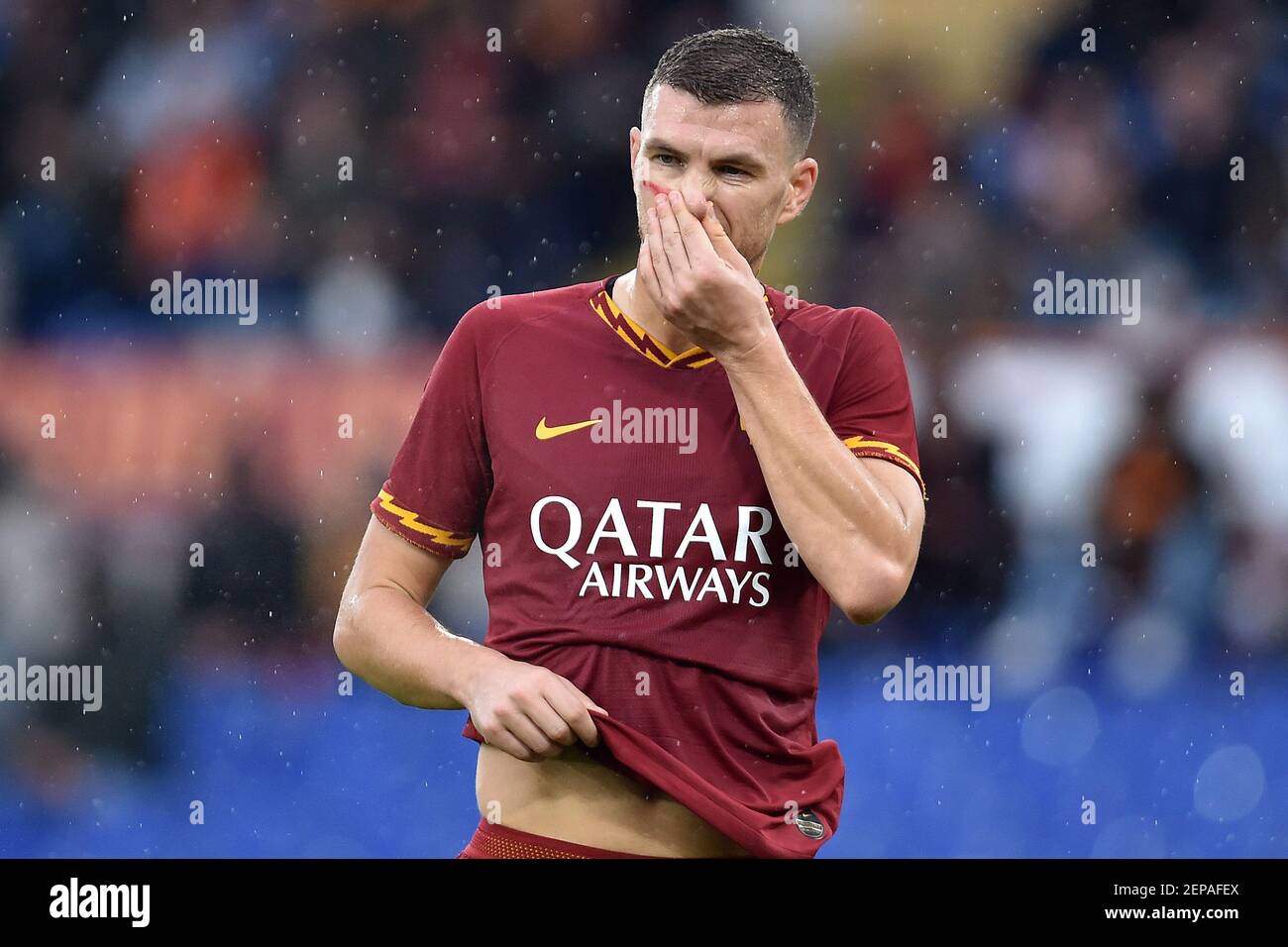 Edin Dzeko of AS Roma Roma 24-11-2019 Stadio Olimpico Football Serie A ...
