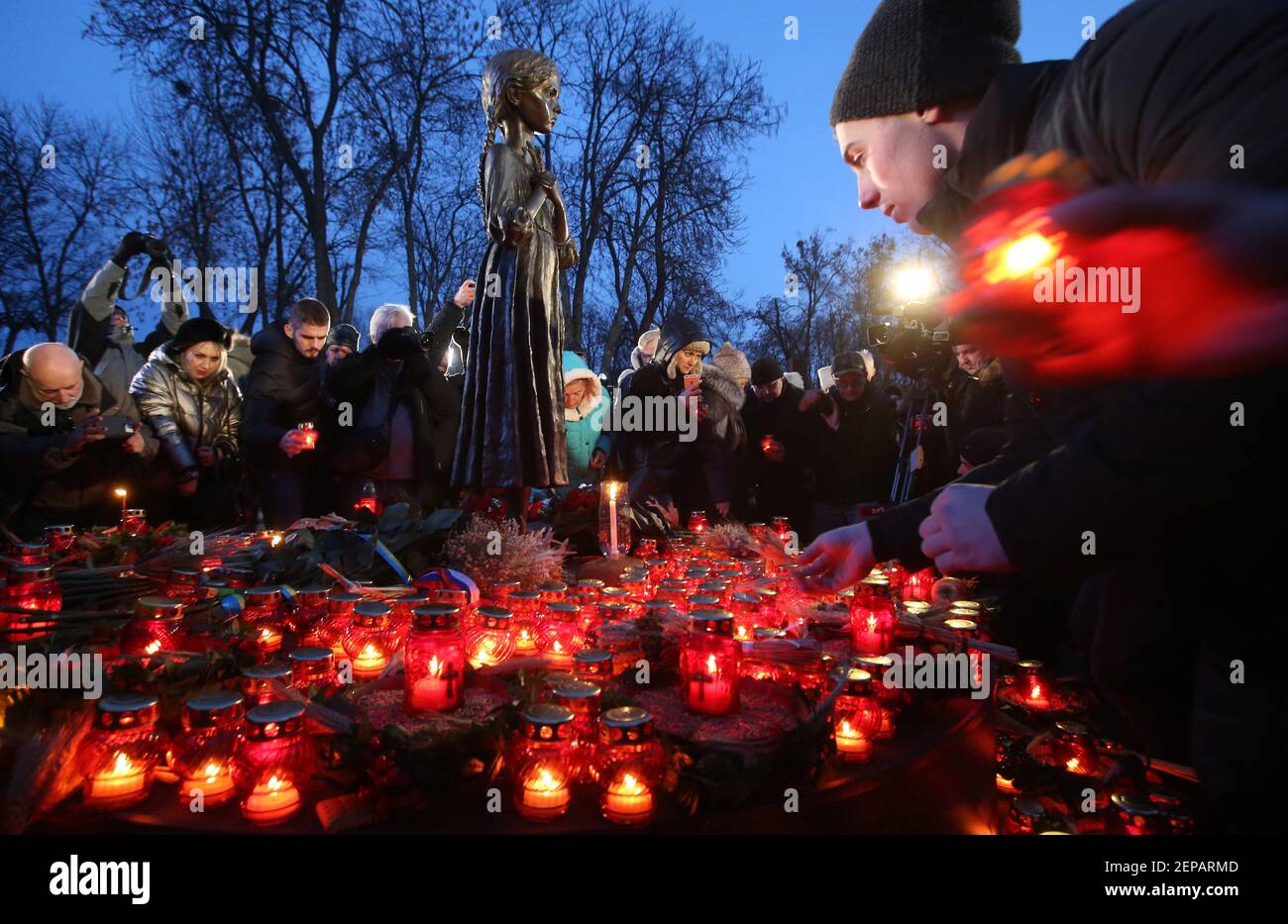 Holodomor Remembrance Day. National commemorations at the Monument to