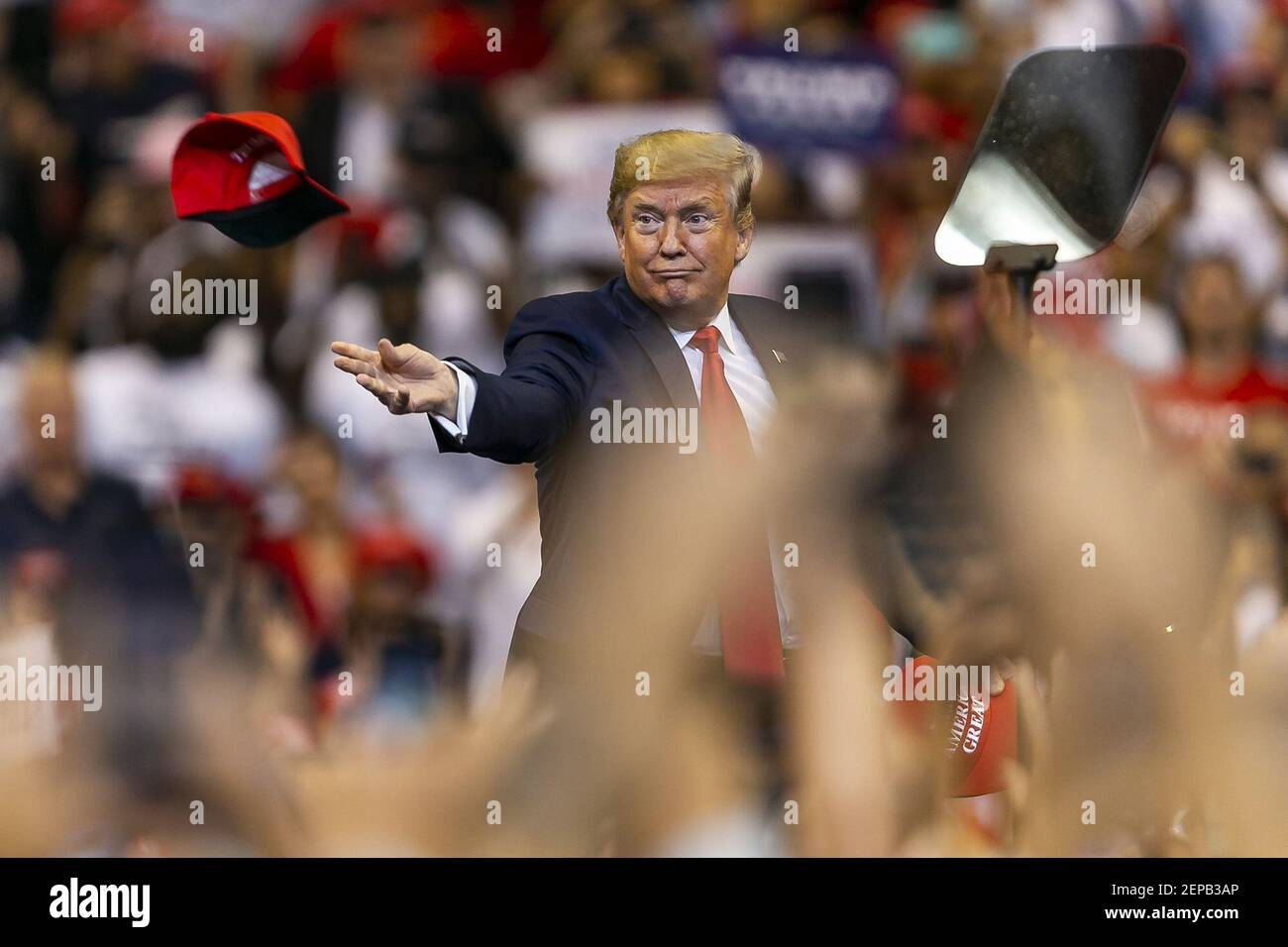 President Donald Trump during his 