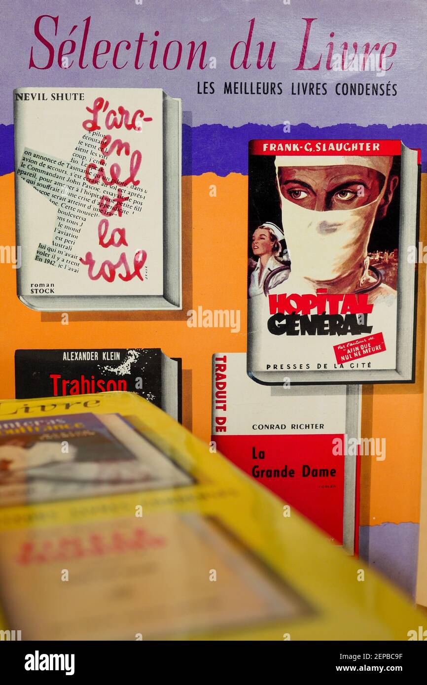 Reader s digest books france 1958 stock photo alamy