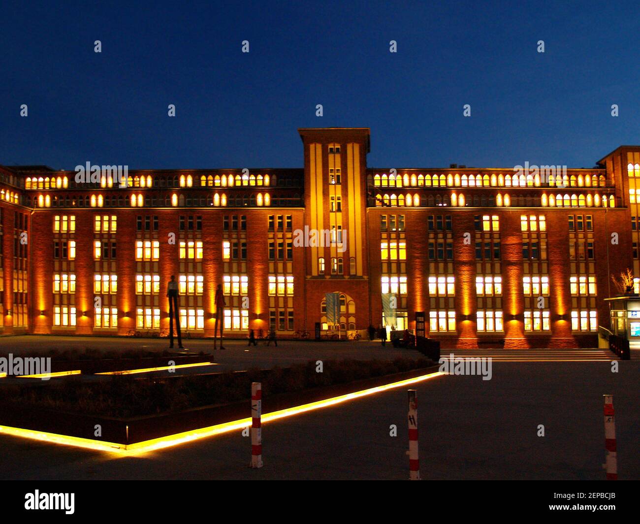 Huehnerposten, former Railway Post Office, Hamburg Stock Photo