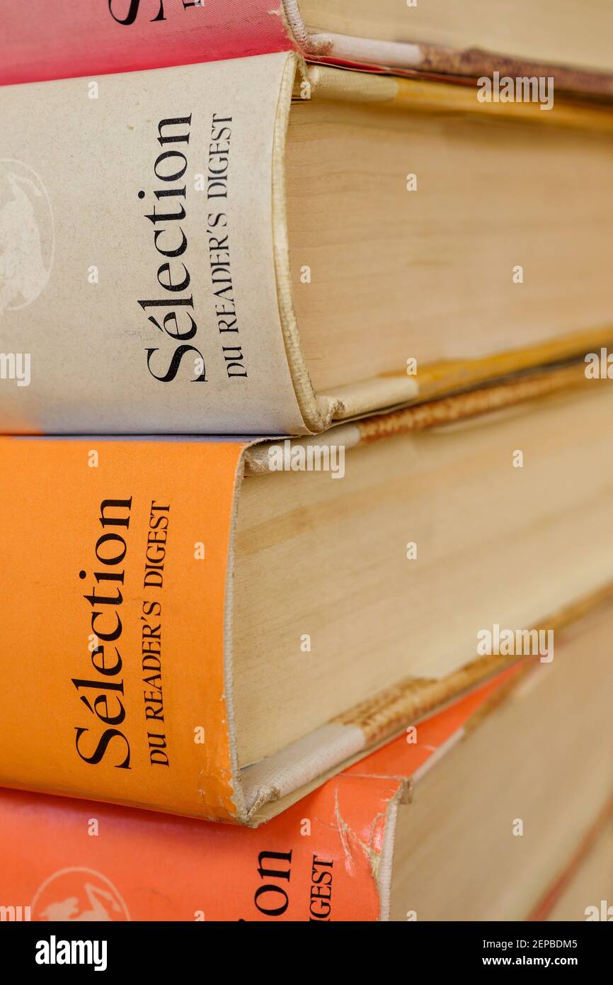 Reader s digest books france 1958 stock photo alamy