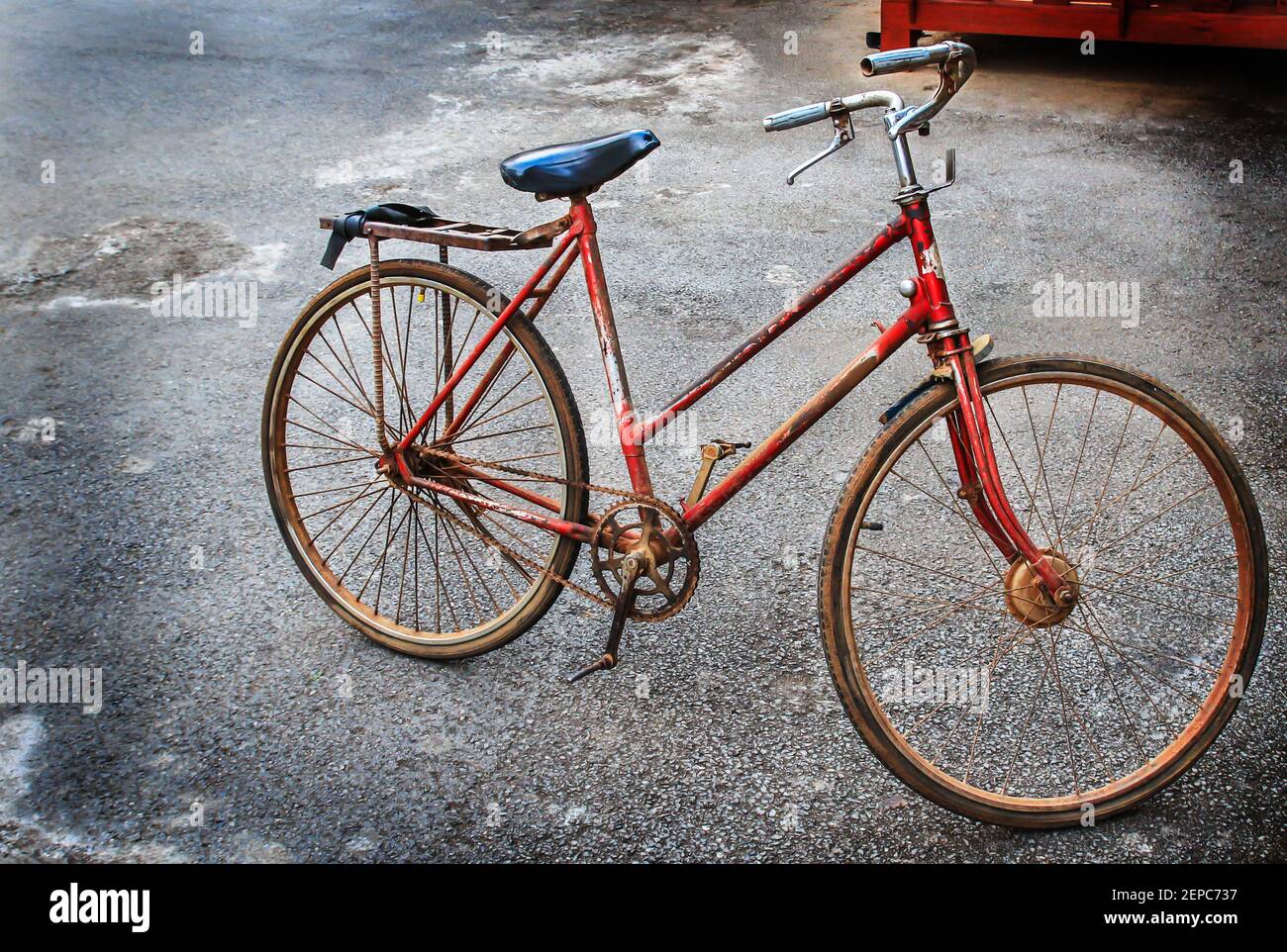 Bicycle vintage detail hi-res stock photography and images - Alamy
