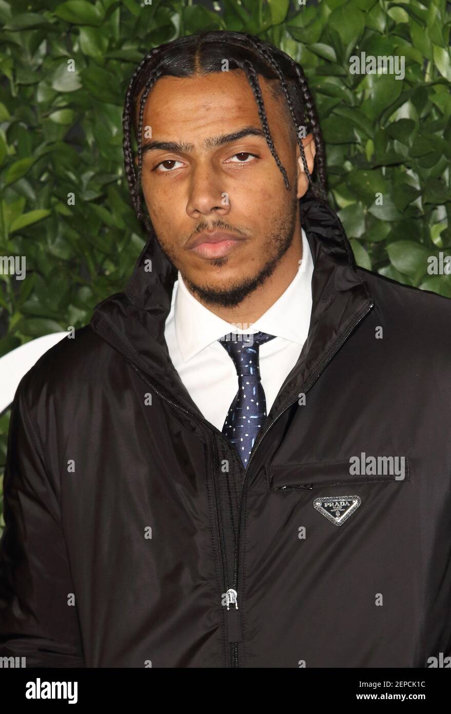 aj-tracey-on-the-red-carpet-during-the-fashion-awards-at-royal-albert