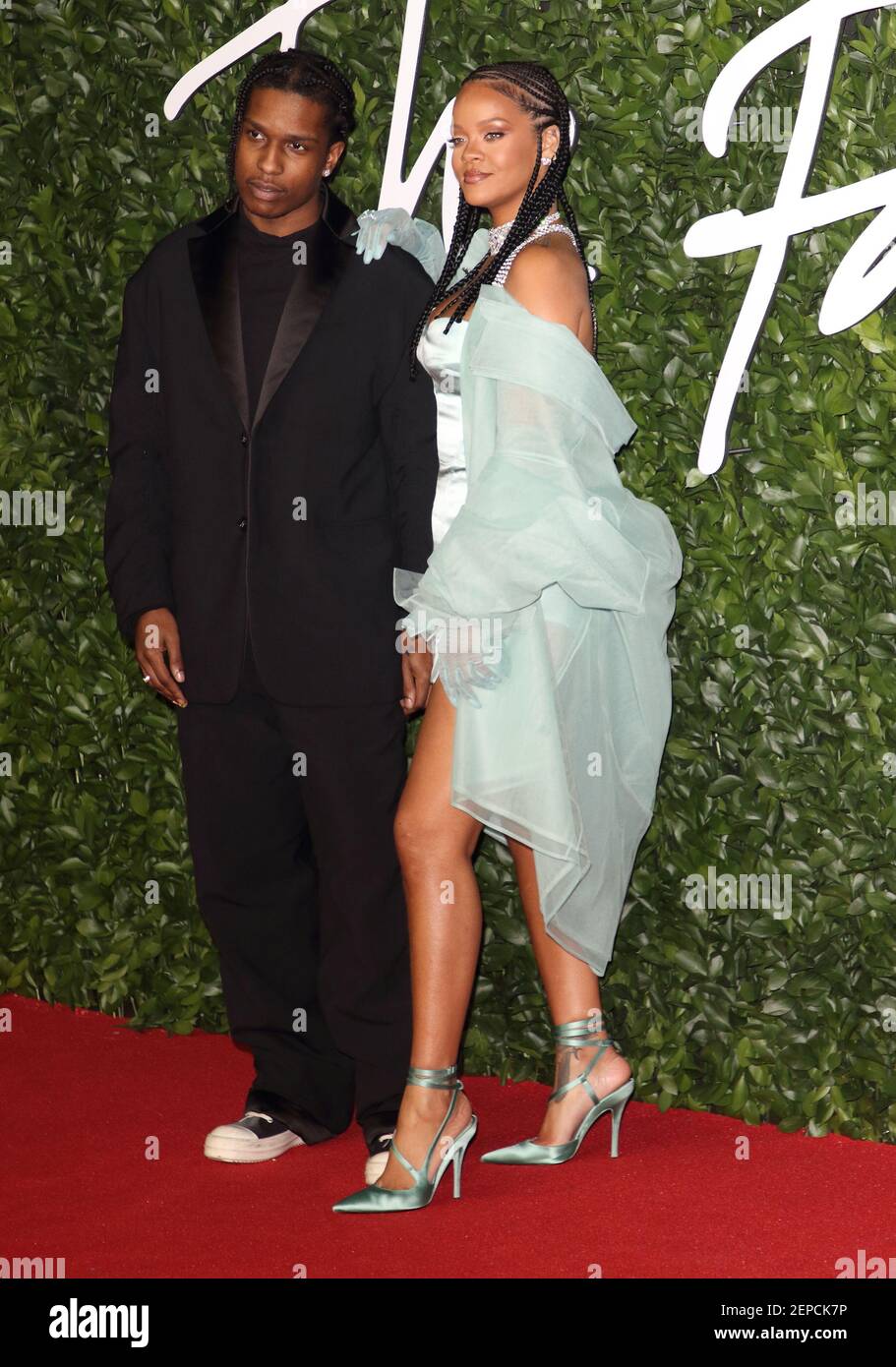 Rihanna And Asap Rocky On The Red Carpet During The Fashion Awards At Royal  Albert Hall In London. (Photo By Keith Mayhew / Sopa Images/Sipa Usa Stock  Photo - Alamy