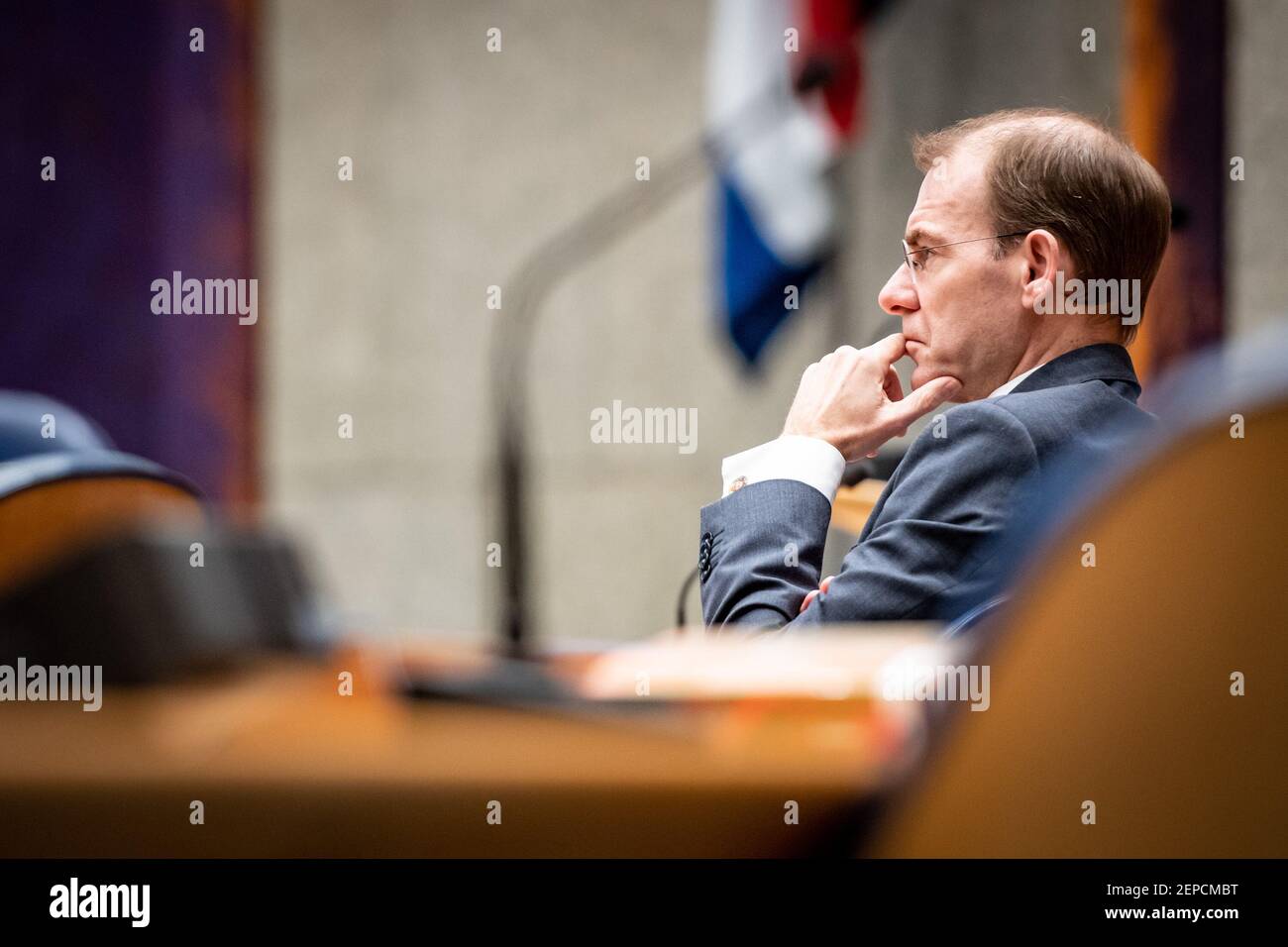 DEN HAAG, 04-11-2019, Debate about child surtax with van Financiën Menno Snel. (Photo by Pro Shots/Sipa USA Stock Photo - Alamy
