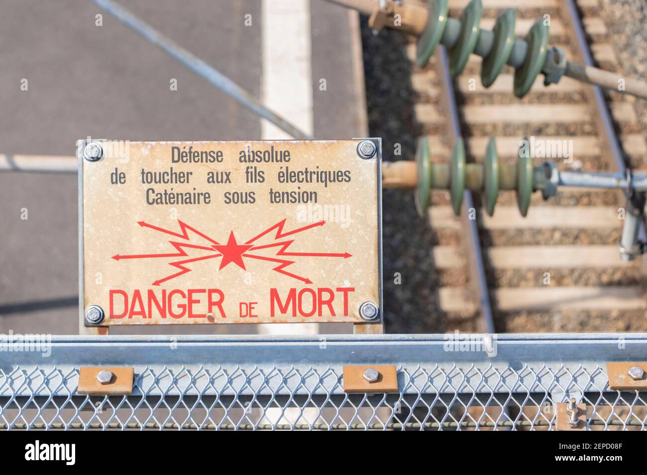 Danger De Mort High Resolution Stock Photography And Images Alamy